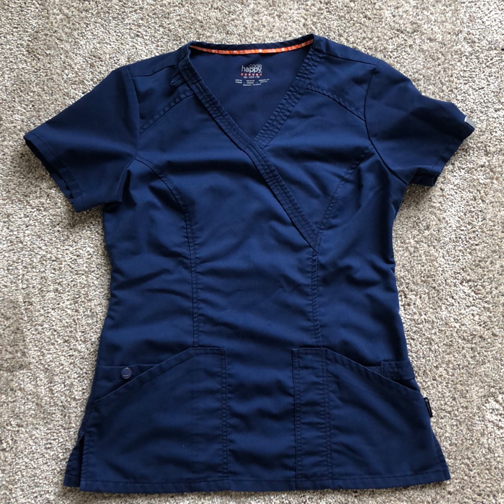 Happy Code Scrub Top